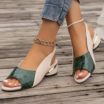 Sandalias elegantes y cómodas