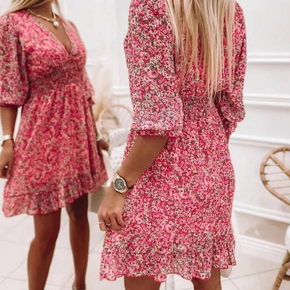 Sunna - Elegante vestido floral