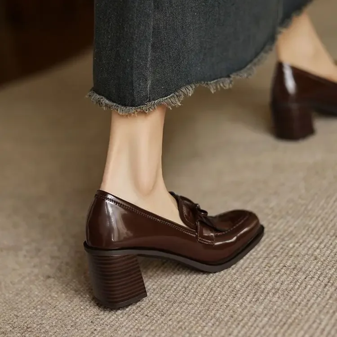 Mocasines clásicos de tacón Dorothy
