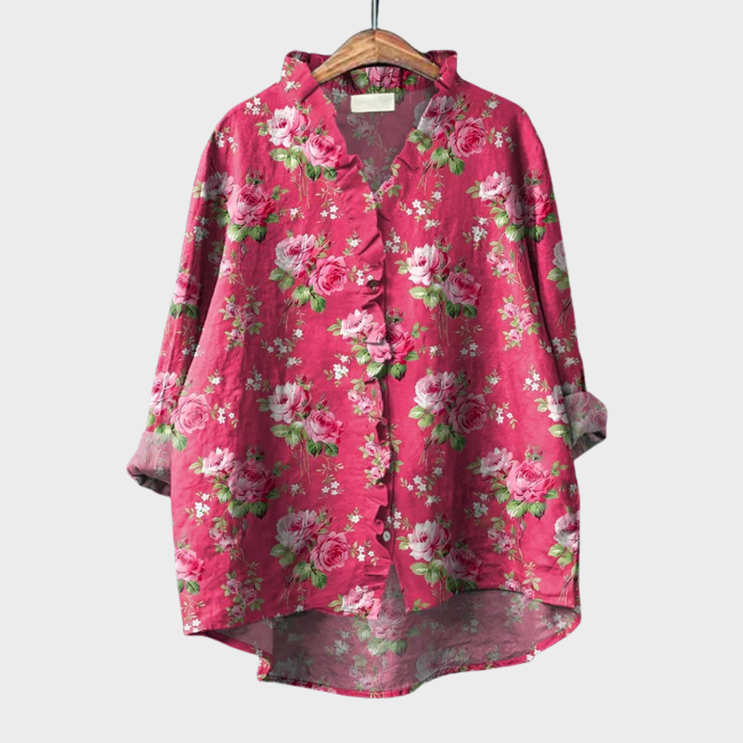 Roseline | Blusa romántica de primavera