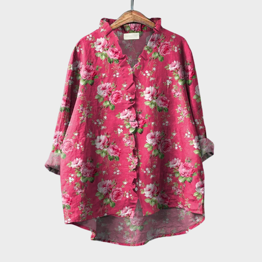 Roseline | Blusa romántica de primavera
