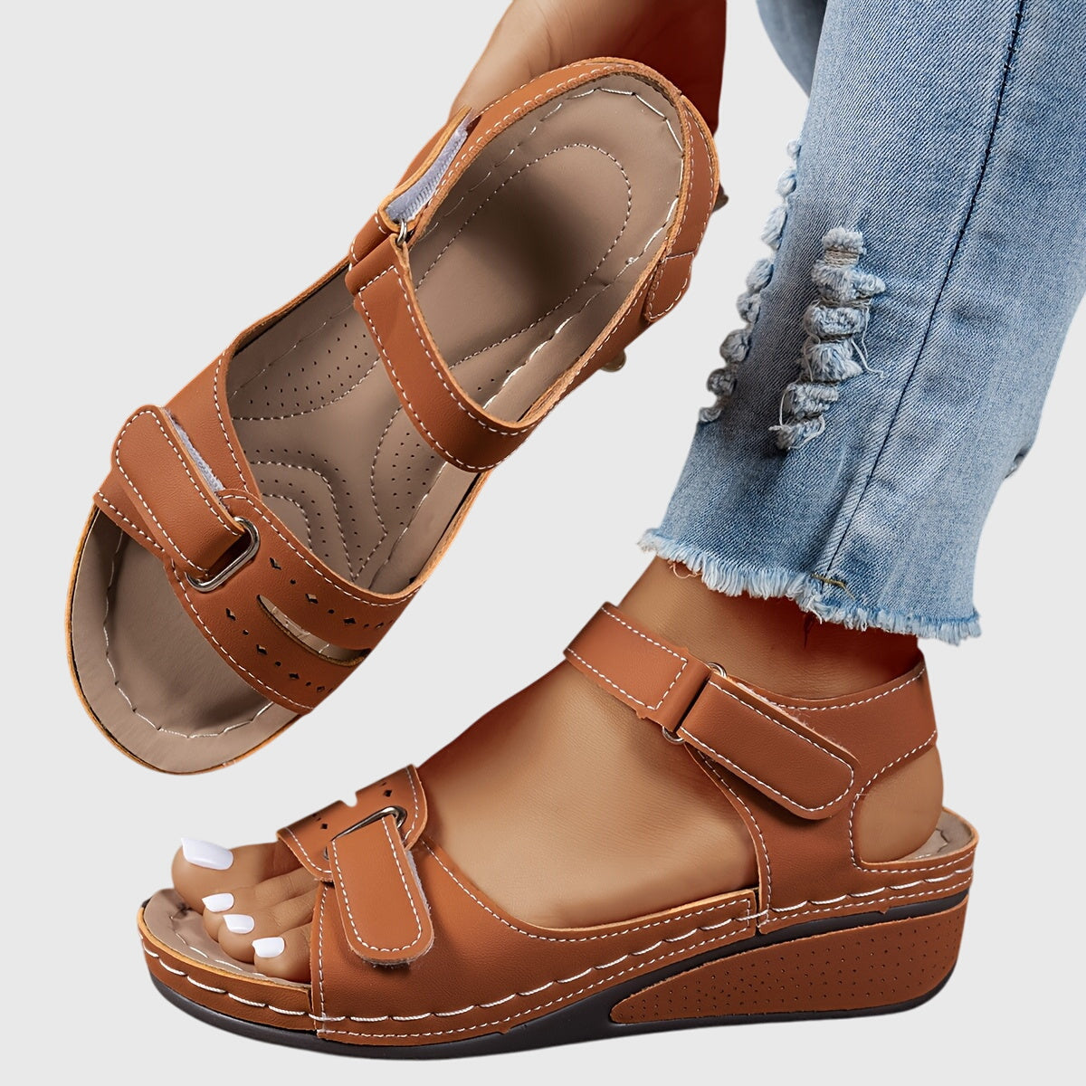 Crystal™ | Sandalias ortopédicas cómodas