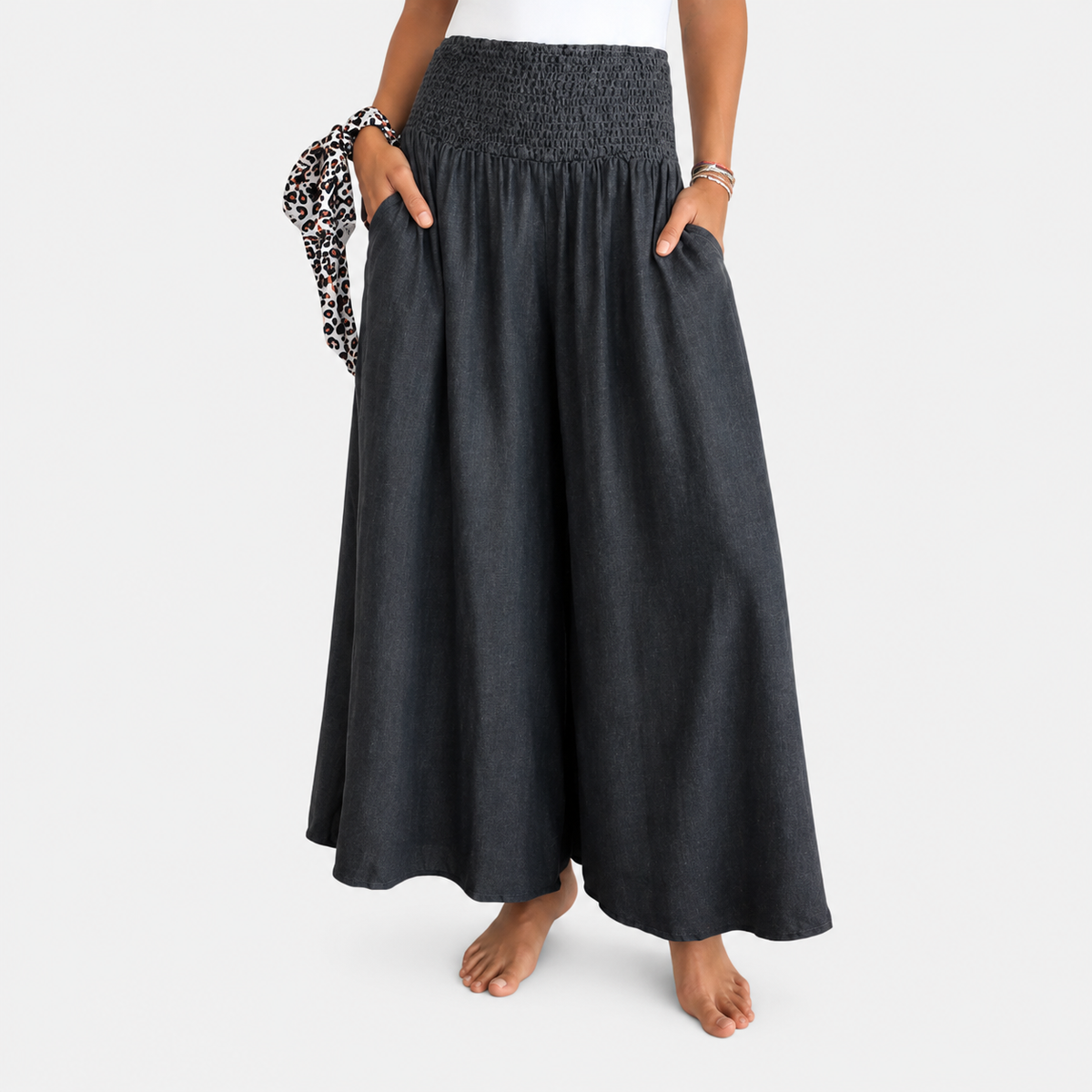 MIRA - Pantalón con cintura elástica