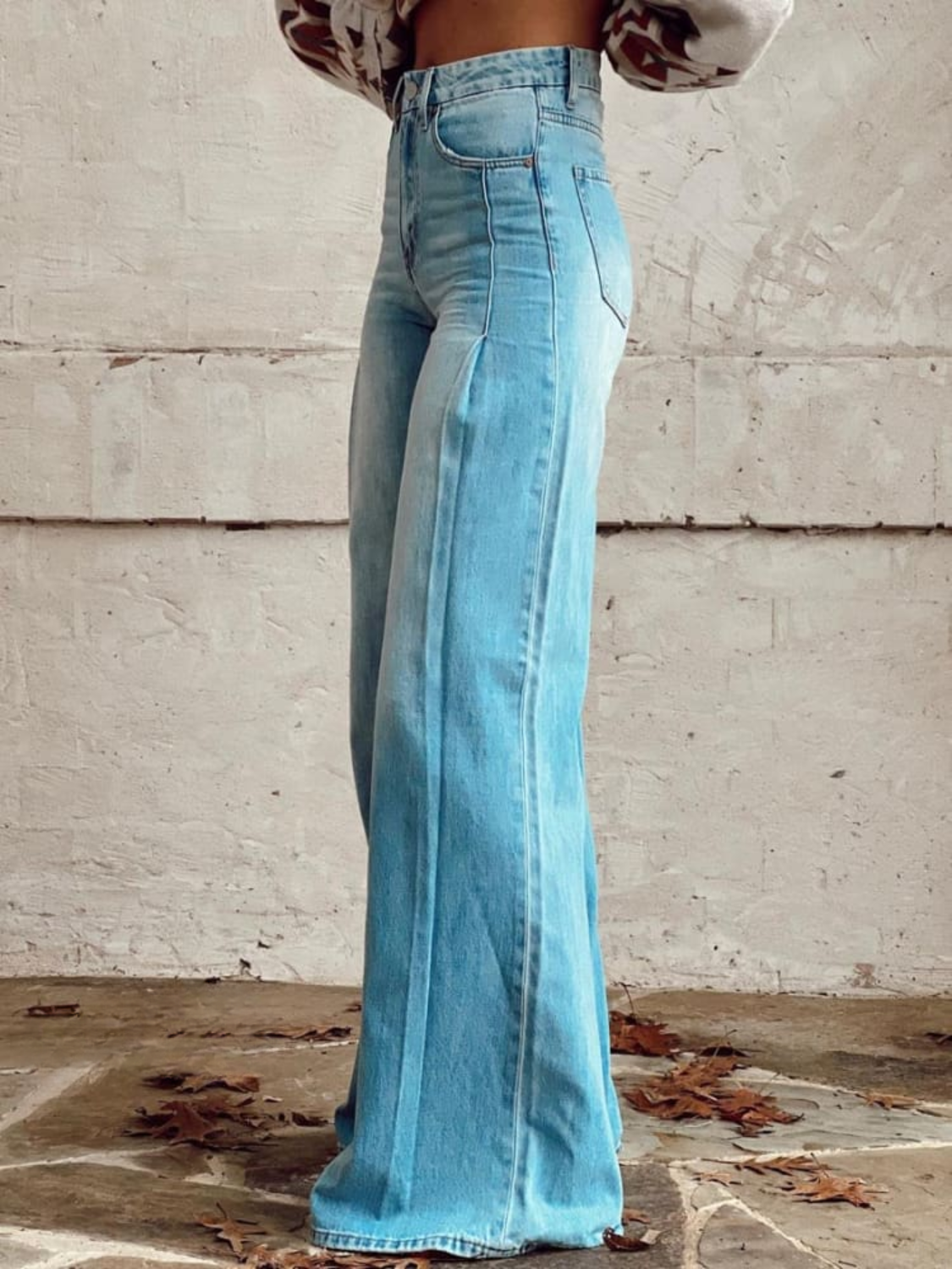 Avery™ - Pantalones casuales de pierna ancha con estilo