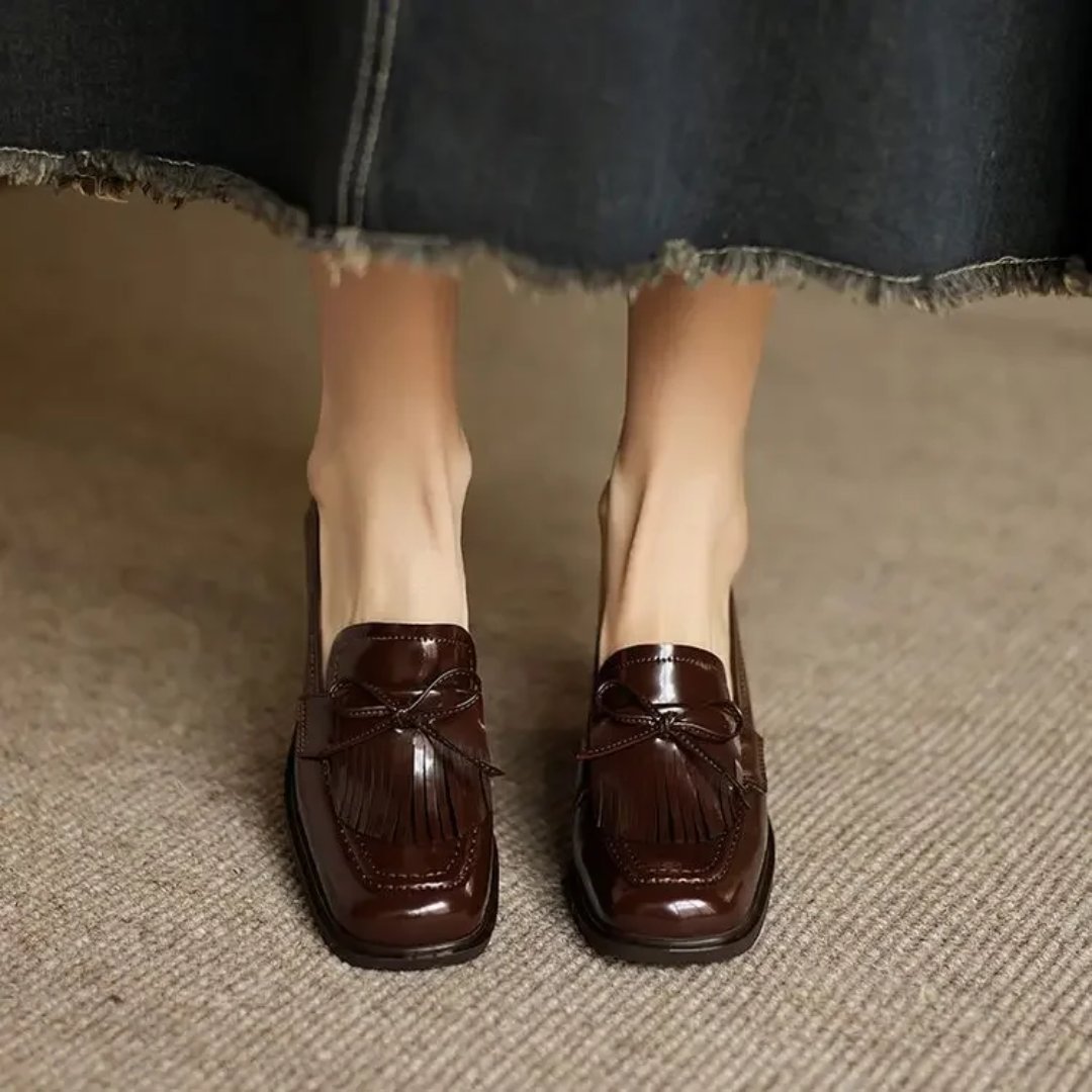 Mocasines clásicos de tacón Dorothy