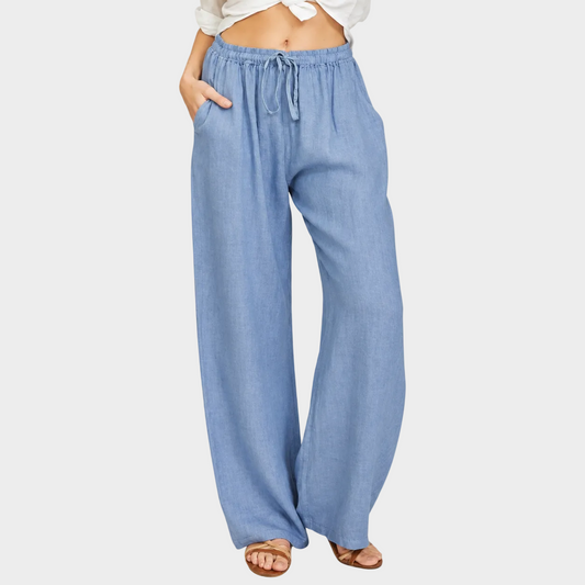 Enara - Pantalón Cómodo con Cordones