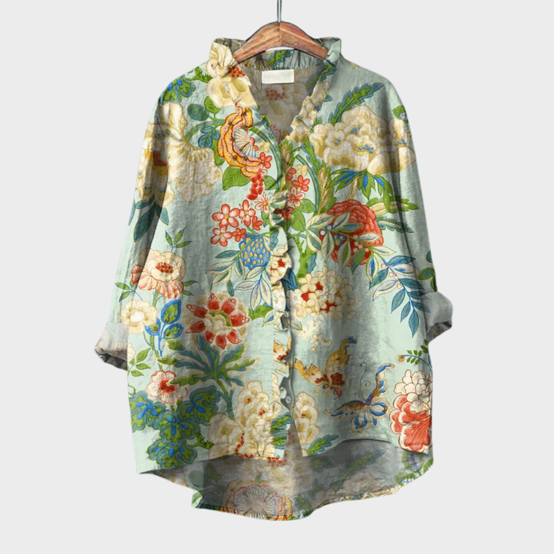 Perrine | Blusa romántica floral