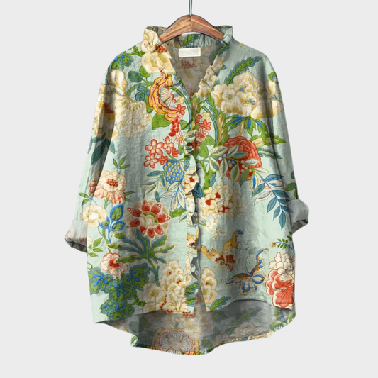 Perrine | Blusa romántica floral