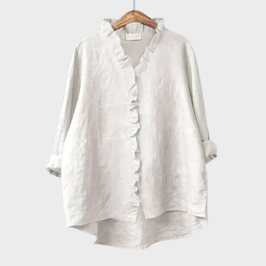 Celestine | Blusa delicada con volantes