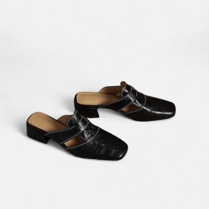 Elegantes sandalias de cuero Andie