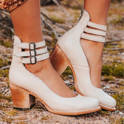 Elsa | Zapatos de tacón vintage sofisticados