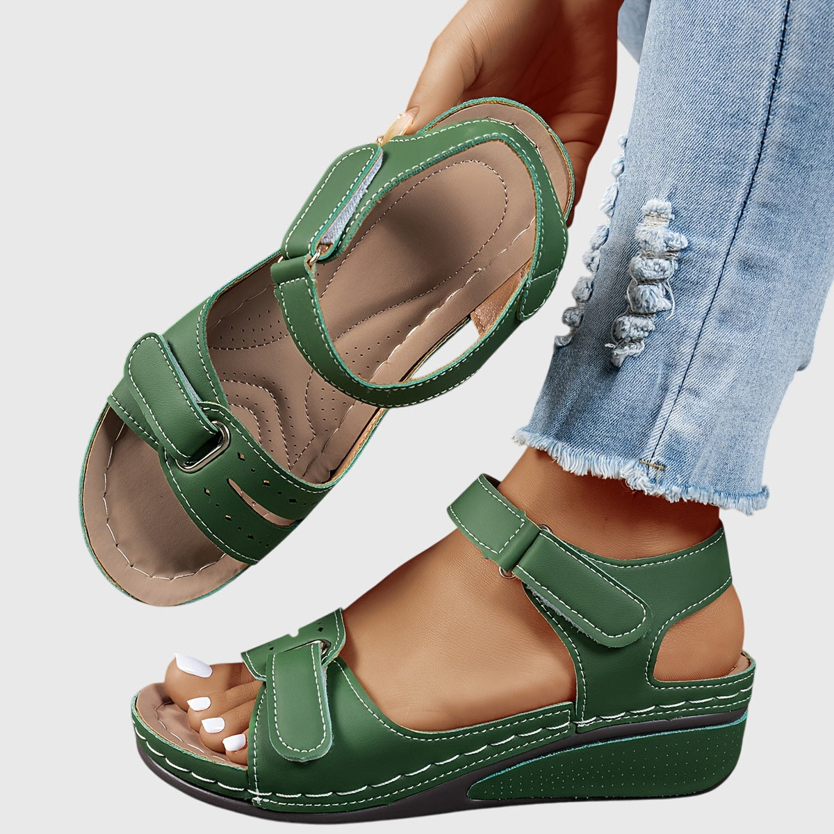 Crystal™ | Sandalias ortopédicas cómodas