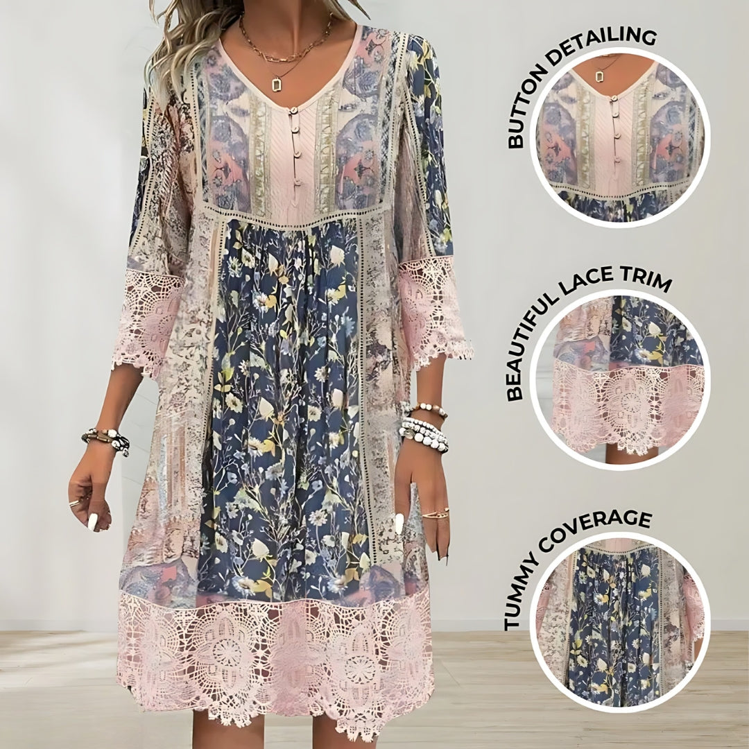 Naya | Vestido bohemio de lujo