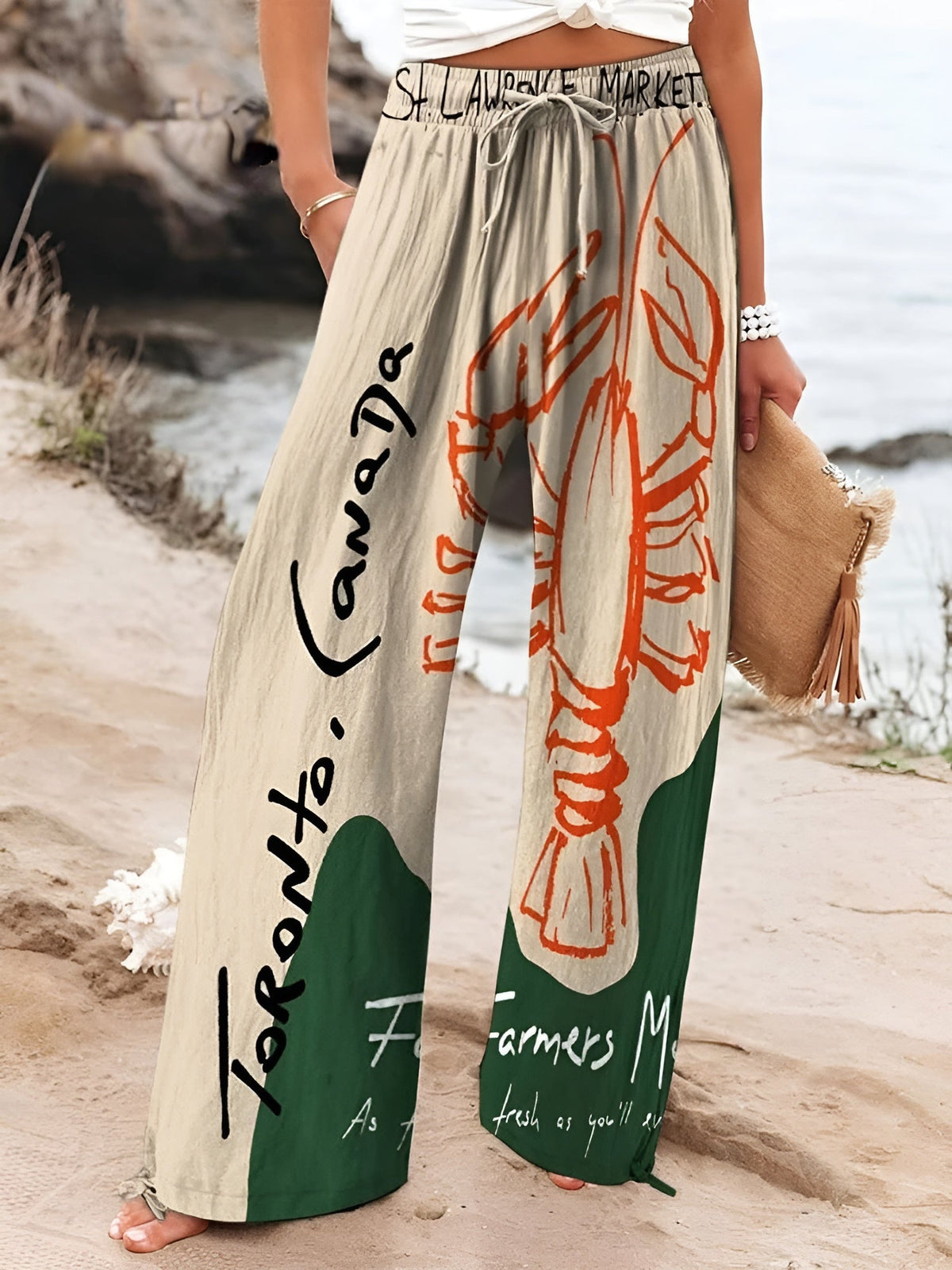 Claire | Pantalones cómodos de lino
