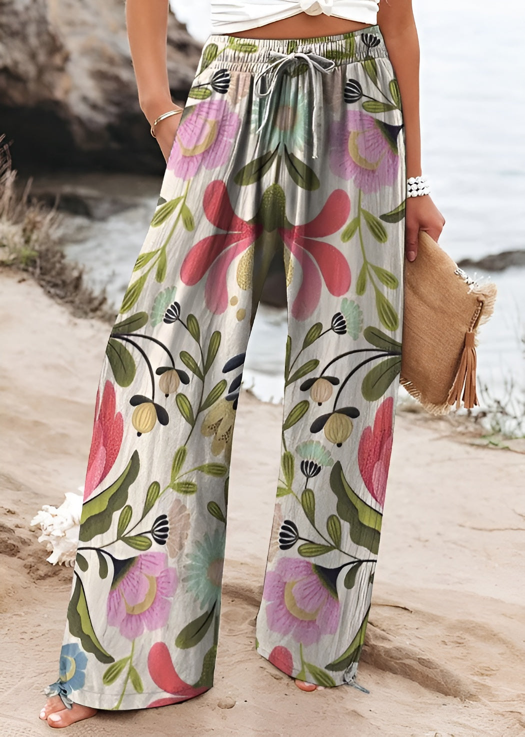 Isabelle | Pantalones cómodos de lino