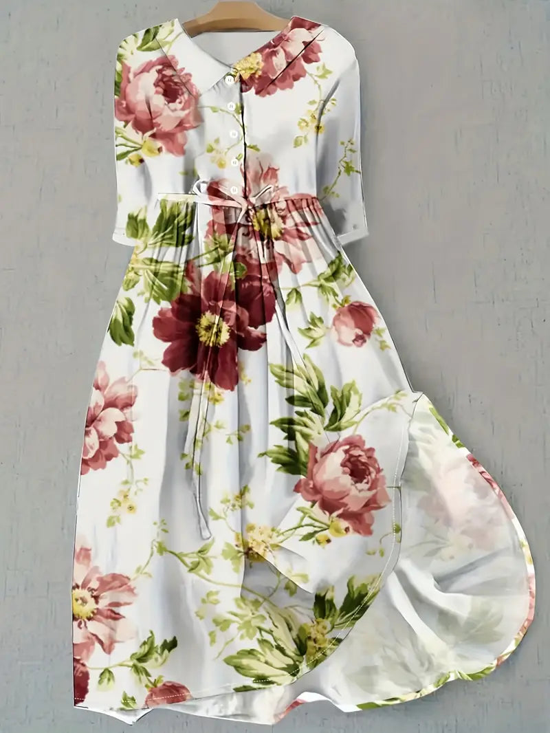 Margot | Vestido floral elegante y moderno