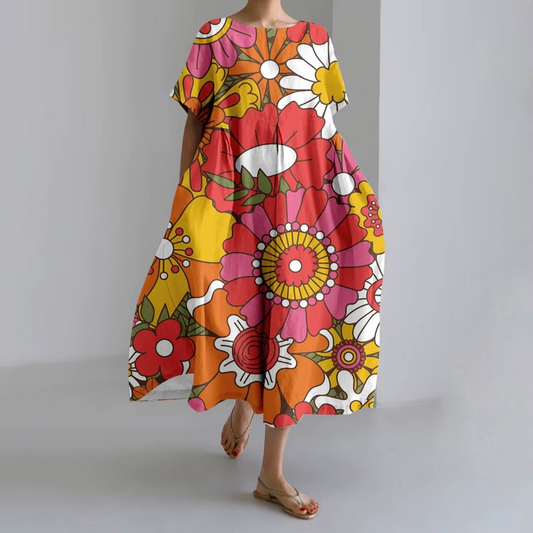 Ina | Vestido artístico cómodo