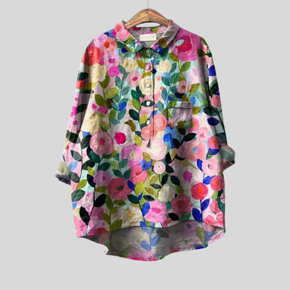 Sérafina | Blusa floral artística