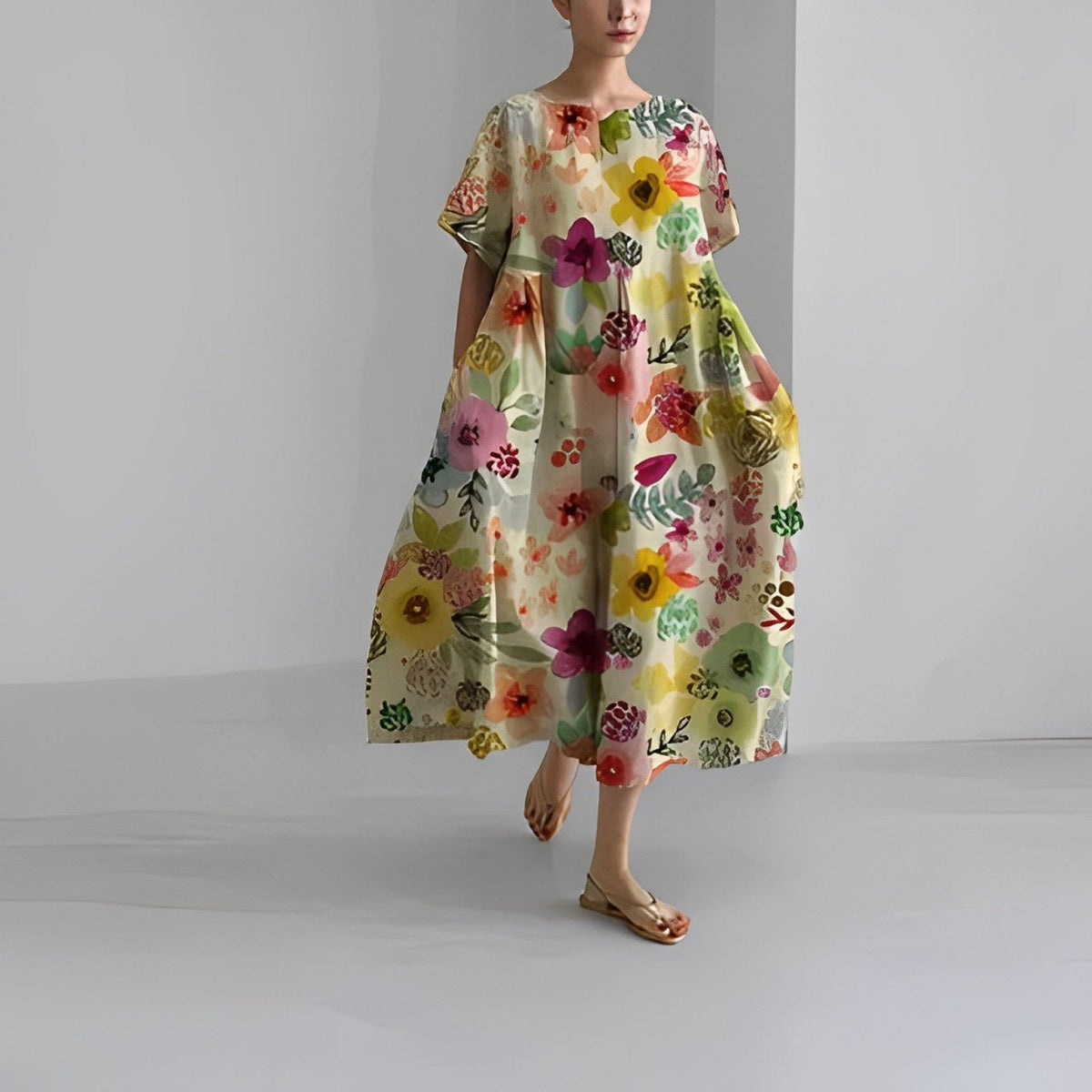 Celia | Vestido de diosa del jardín