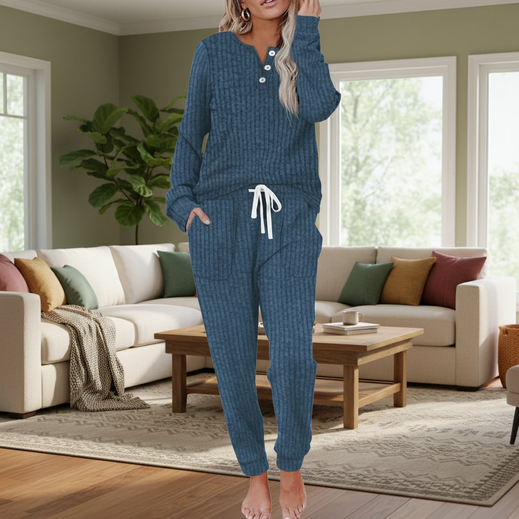 Brenda – Conjunto de ropa de estar por casa de dos piezas