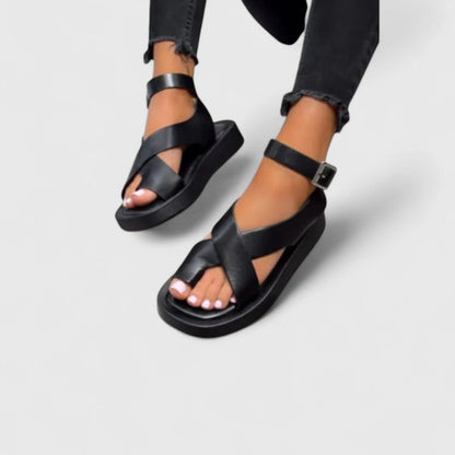 Sandalias elegantes de lana
