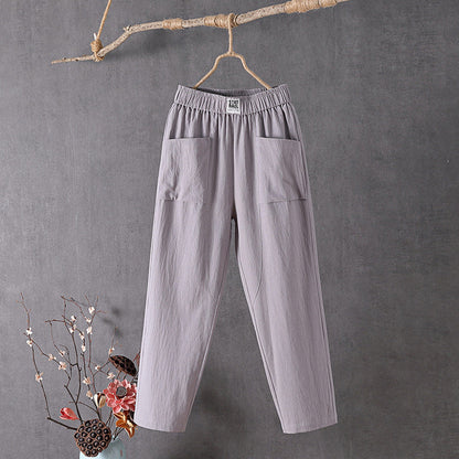 Alyra - Pantalón Relajado con Bolsillos