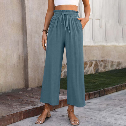 Eluna - Pantalones ligeros para estar por casa