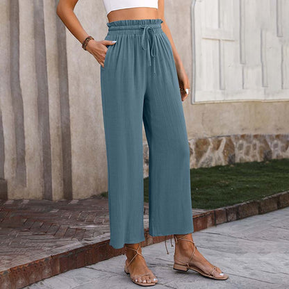 Eluna - Pantalones ligeros para estar por casa
