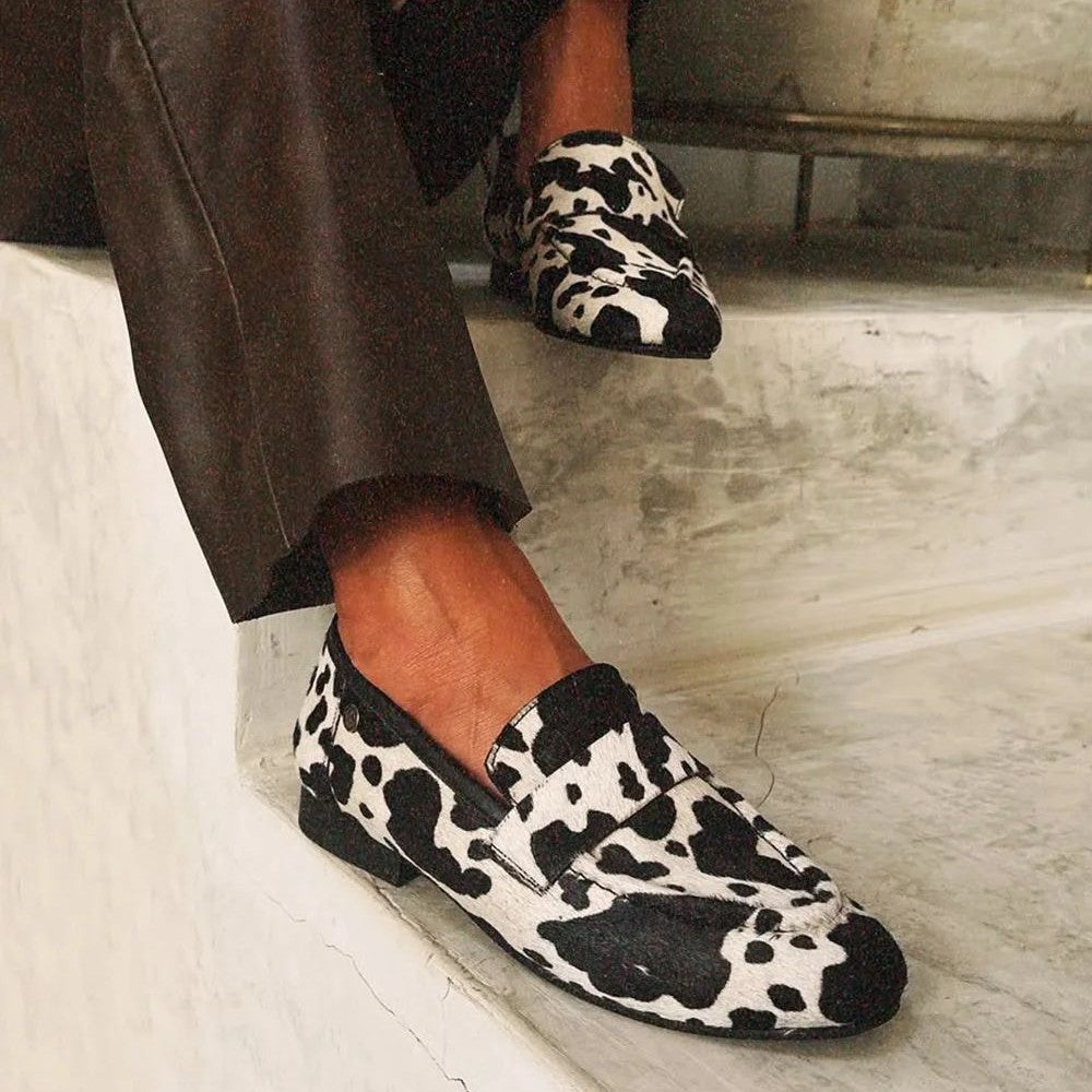 Brynn | Mocasines elegantes con estampado animal