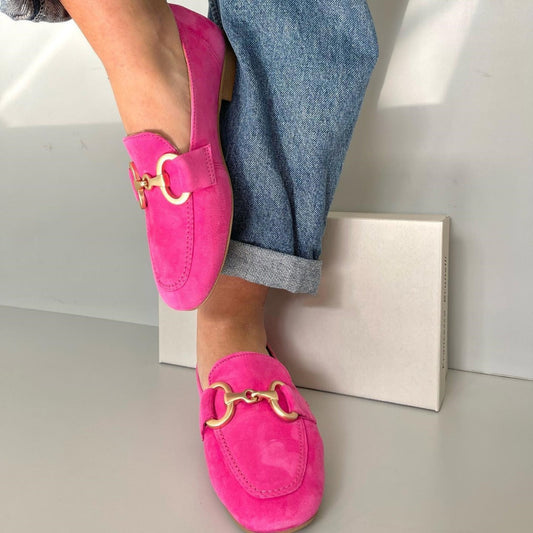 Belinda | Mocasines elegantes con detalles dorados
