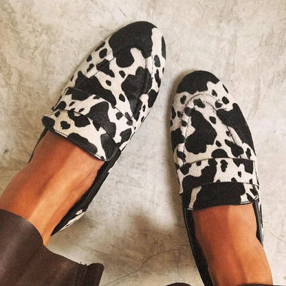Brynn | Mocasines elegantes con estampado animal
