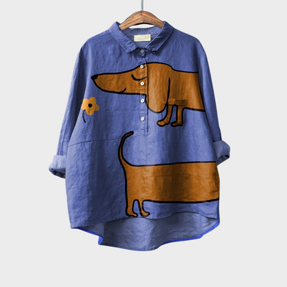Ondine | Blusa divertida con estampado de animales