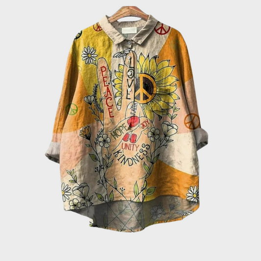 Zelie | Blusa artística bohemia