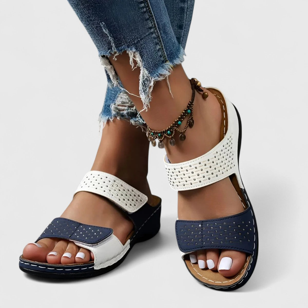 Karyssa | Sandalias ortopédicas cómodas