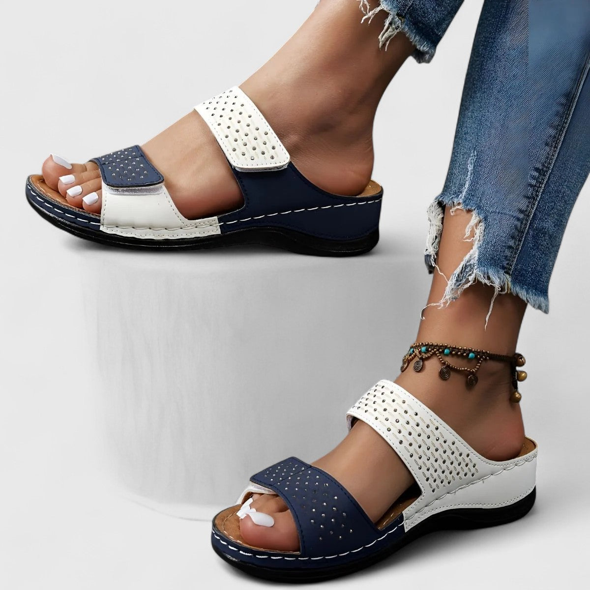 Karyssa | Sandalias ortopédicas cómodas