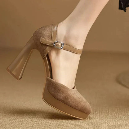 Zapatos de tacón elegantes Celeste