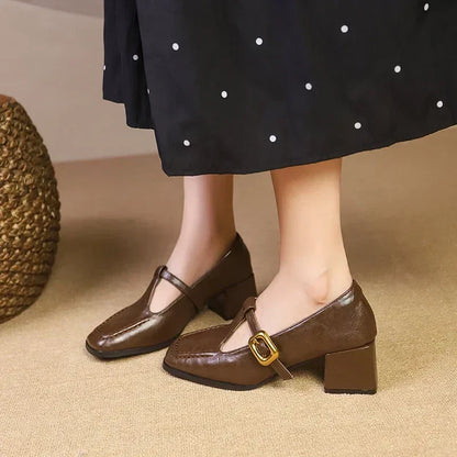 Zapatos Mary Jane franceses Dorvanna