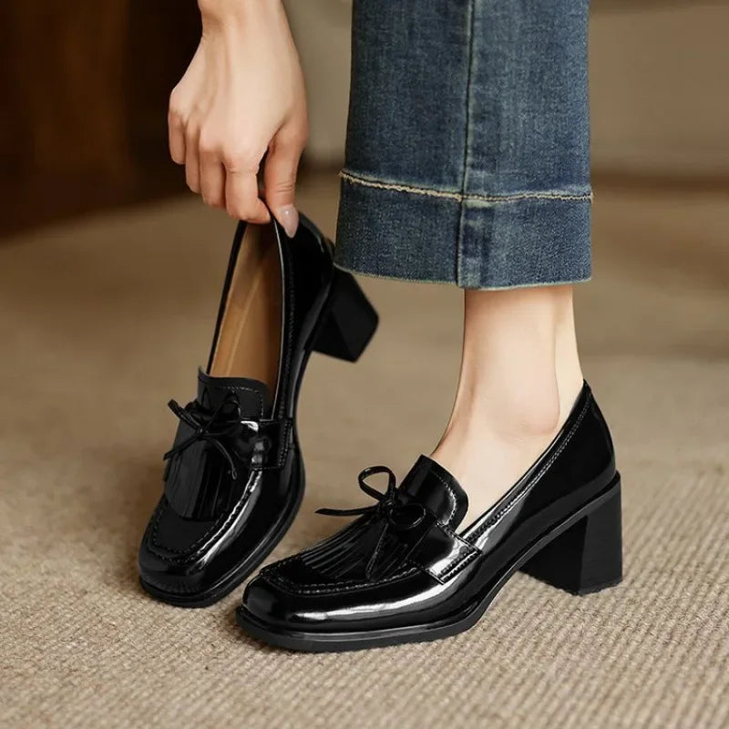 Mocasines clásicos de tacón Dorothy