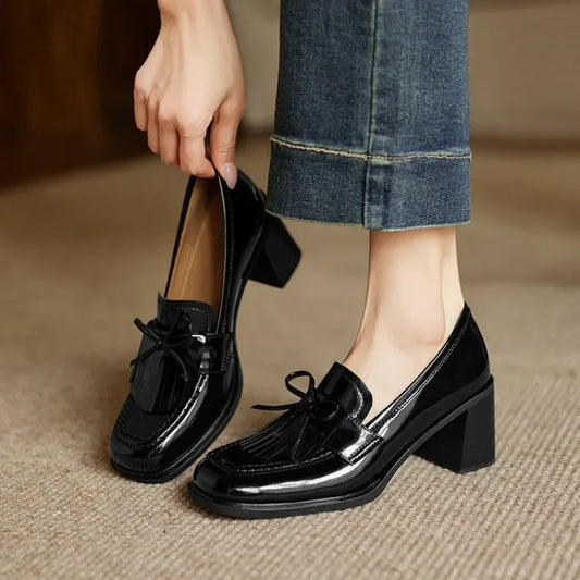 Mocasines clásicos de tacón Dorothy