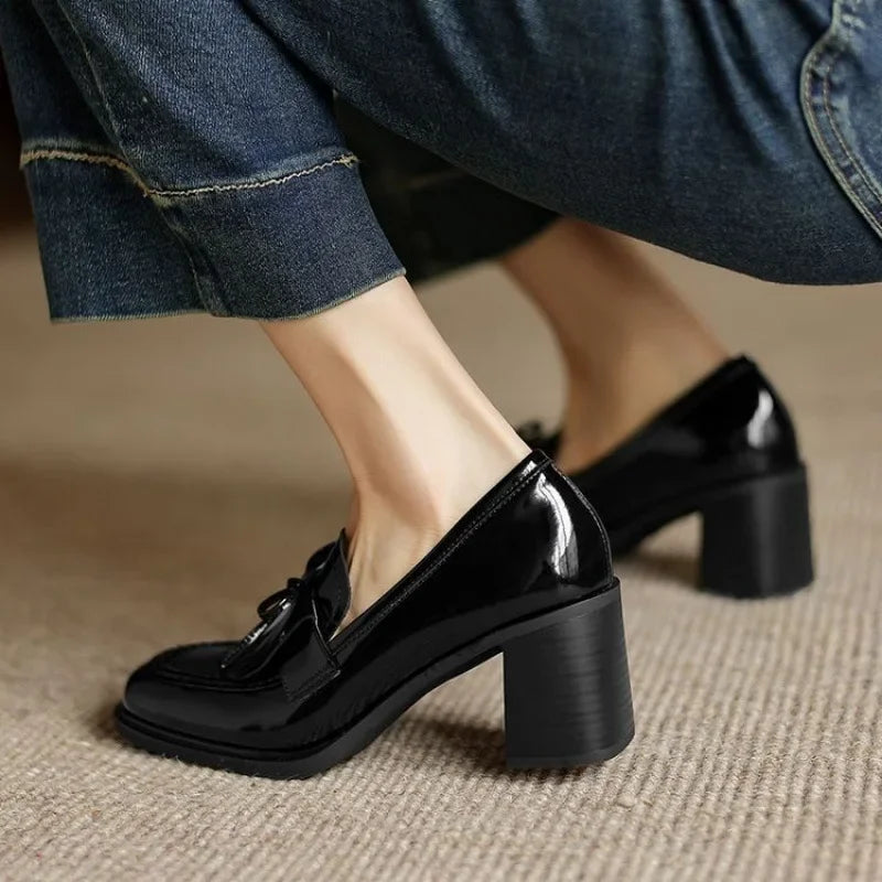 Mocasines clásicos de tacón Dorothy