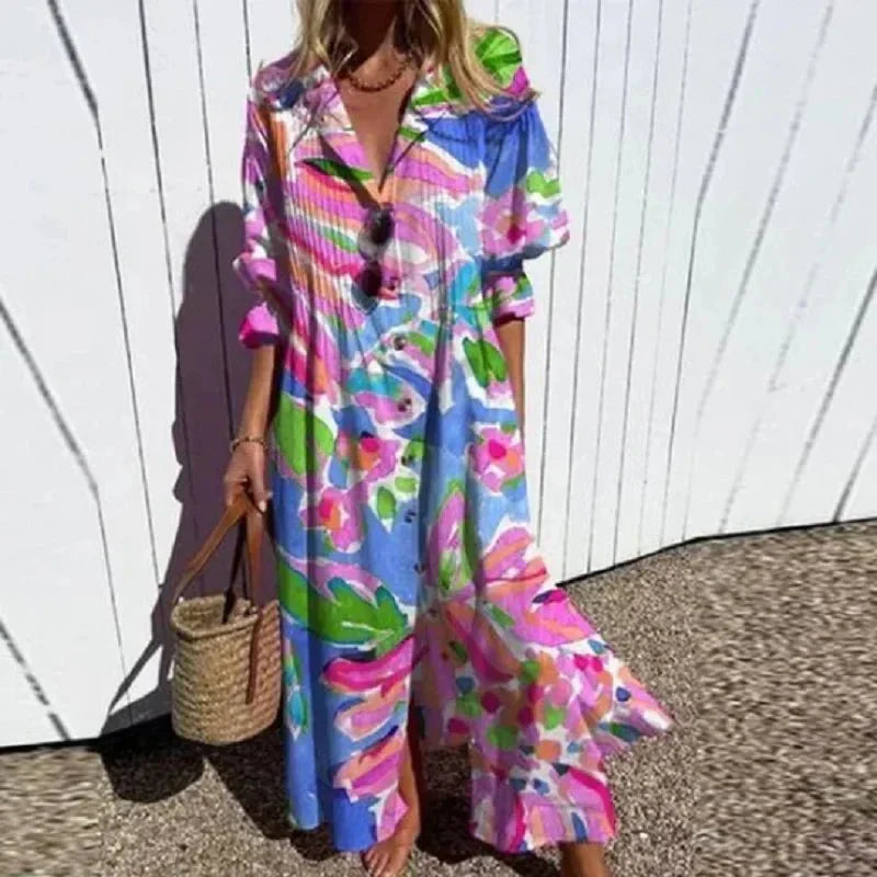Rimmey | Vestido de playa bohemio