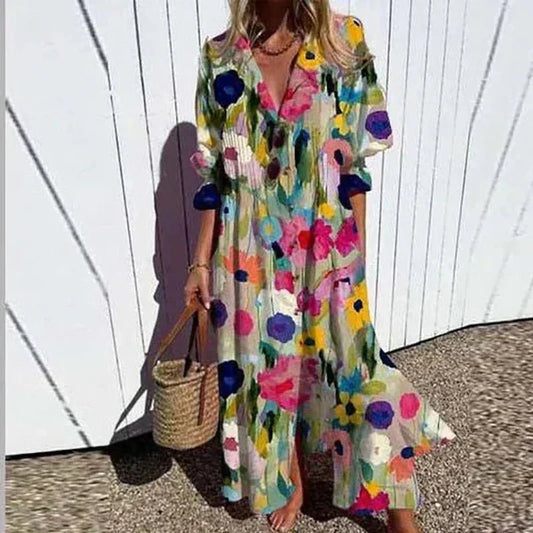 Rimmey | Vestido de playa bohemio
