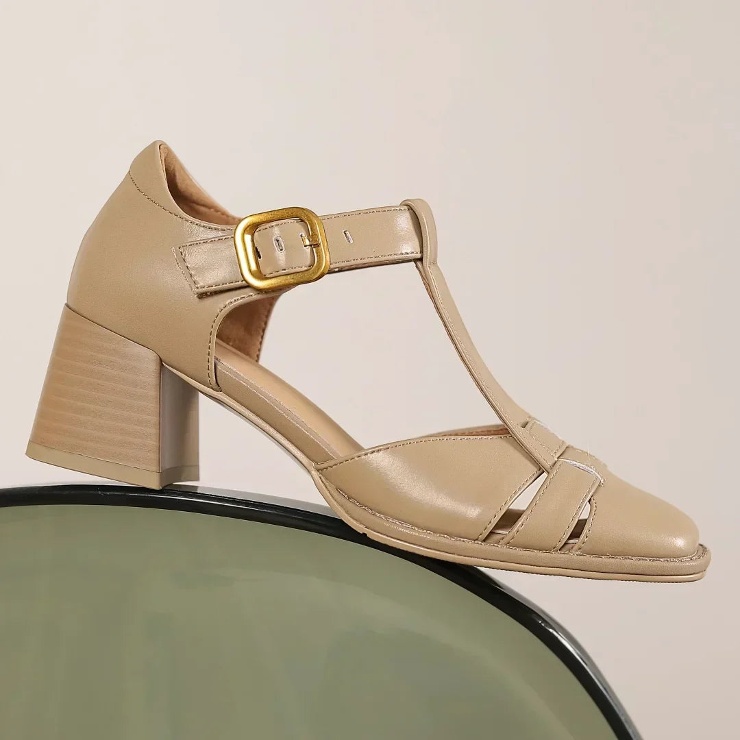 Rivera™ | Zapatos de tacón con forma de T