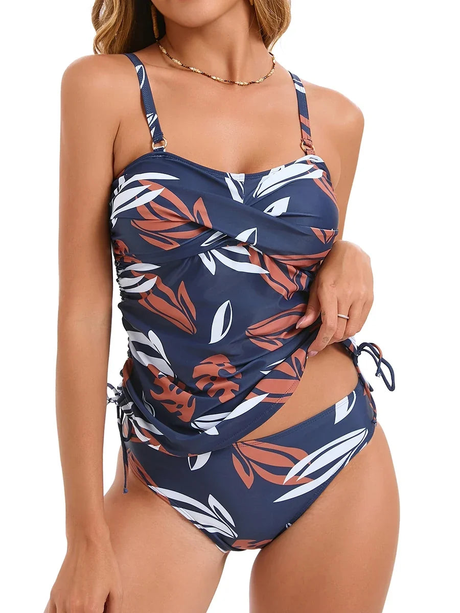 Harper | Conjunto de tankini Brisa Marina