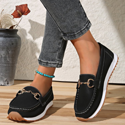 Elodie – Mocasines elegantes con hebilla