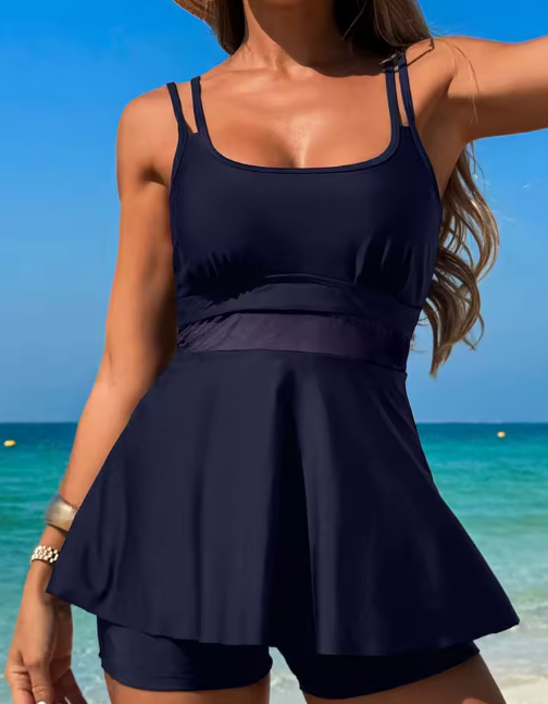Carol | Conjunto de tankini de dos piezas favorecedor