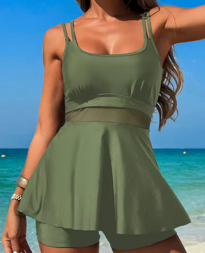 Carol | Conjunto de tankini de dos piezas favorecedor