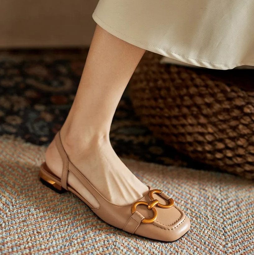 Mathilda | Zapatos de tacón destalonados de lujo