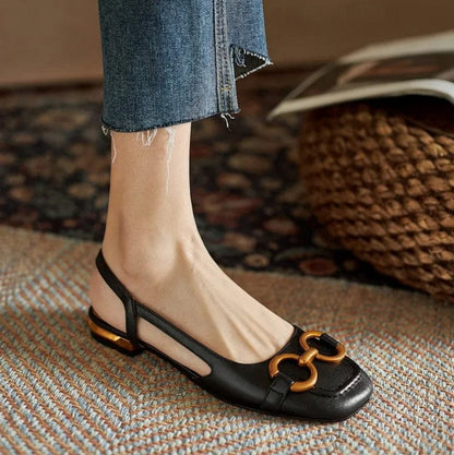 Mathilda | Zapatos de tacón destalonados de lujo