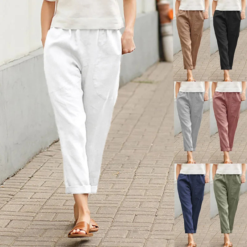 Kriza - Pantalón Suelto con Bolsillos